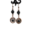 Boucles d'oreilles Onyx earrings