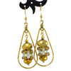 Boucles d'oreilles cristal chinois - Chineese crystal earrings